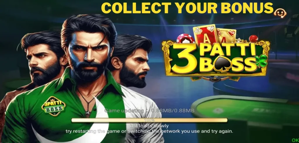 how to collect bonuses in 3 patti boss